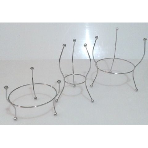 Suporte Kit Pia Cromado - L I N D o