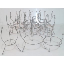 Suporte Kit Pia Cromado - L I N D O - 2
