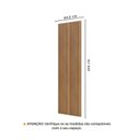 Ver imagem 4 de Painel Ripado para TV 80 Polegadas 250CMX179CM 100% MDF em Placa com Prateleira Marrom