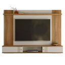 Ver imagem 7 de Painel para TV Anne 70" 180cm MDF com Portas Correr Off White Peternella Móveis