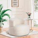 Ver imagem 7 de Poltrona Decorativa Sala de Estar Recepção Suiça Bouclé - Amarena Móveis