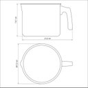 Ver imagem 3 de Fervedor Antiaderente 16 Cm 2,7 L Paris Vermelho Tramontina 28531716
