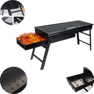 Churrasqueira Portatil Dobravel Metal Apartamento