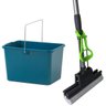 Rodo Magico Espuma 27 cm Absorvente de limpeza Com Balde - 1