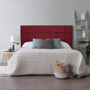 Ver imagem 3 de Kit Cabeceira + Calçadeira Baú Casal MDF-MDP Couro Sintético Vermelho Gat Magazine