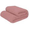Manta Loft Microfibra Casal Rosa Chá 180g Camesa - 1