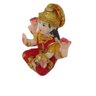 Deusa Lakshmi 5 cm Resina Pintada - 2