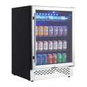 Ver imagem 1 de Takywep Refrigerador de Bebidas 120 Latas 139l Inox Porta de Vidro