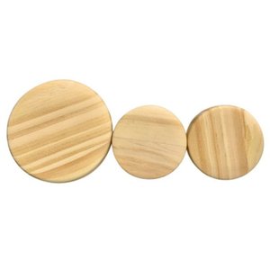 Ganchos Cabideiros de Parede Madeira Maciça Cru 3 Peças - Design Minimalista