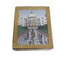 Caixinha Indiana Taj Mahral Areia 14 Cm - 1