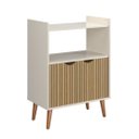 Ver imagem 1 de Aparador Buffet Cantinho do Café Decoração Sala 2 Portas:off/ripado