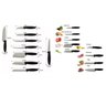 Kit Tramontina Jogo de Talheres e de Facas Faqueiro Inox + Utensílios Domésticos de Cozinha Nylon 44 - 7