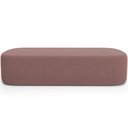 Ver imagem 4 de Cabeceira Cama Box Casal 160cm Lanna com Puff Recamier Doha W01 Suede Rosê - Lyam Decor