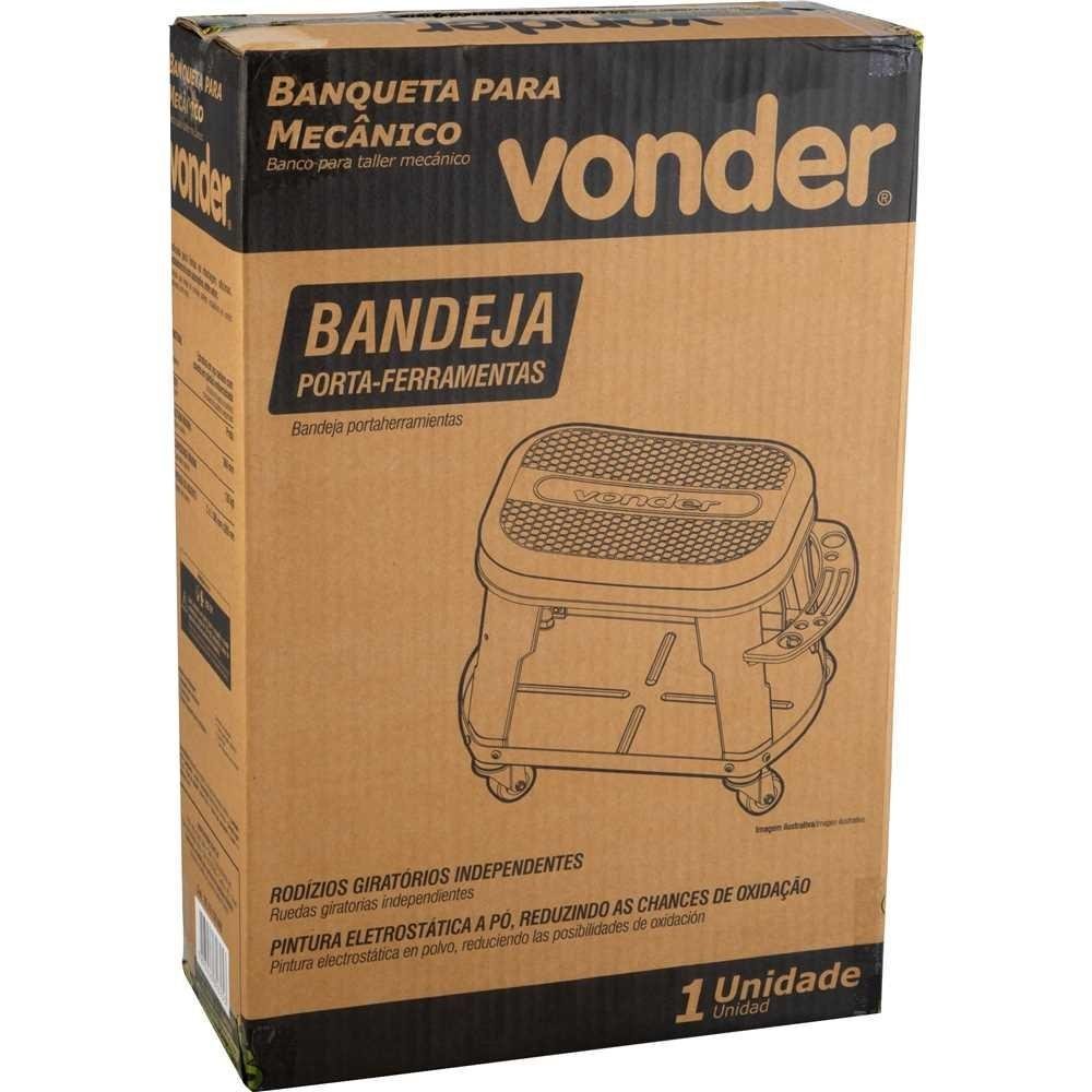 Banqueta para Mecanico com Porta Ferramentas Vonder - 2