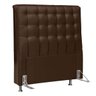 Cabeceira Solteiro 90cm Ana Para Cama Box Napa Marrom - DS Estofados - 1