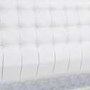 Ver imagem 3 de Cabeceira Solteiro 90cm Ana Para Cama Box Napa Branco - DS Estofados