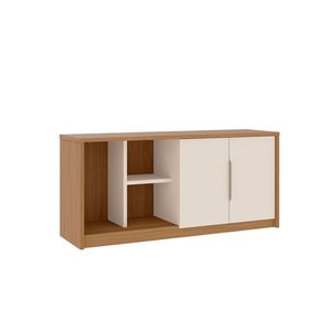 Balcão para Escritório Rm26 Louro Freijó/beige- Saga Decor