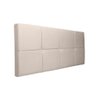 Painel Cabeceira Casal 1,40cm Casal Bege - 2