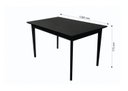 Ver imagem 3 de Mesa de Jantar Retangular 6 Lugares MDF Bisa Preto