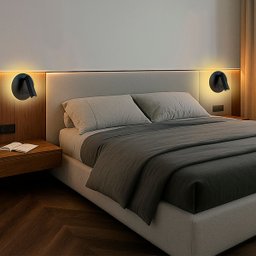 2 Arandela de Parede Leitura Flexível Led Usb e Usb-c Bet82 - 10