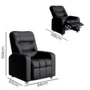Ver mais imagens de Poltrona do Papai Reclinável Maldivas Corano Preto Star Confort