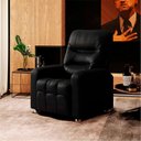 Ver imagem 2 de Poltrona do Papai Reclinável Maldivas Corano Preto Star Confort