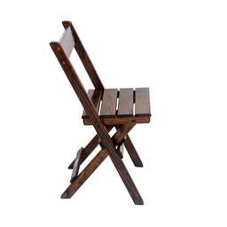Jogo de Mesa Aparador para Bar Dobrável com 2 Cadeiras em Madeira Maciça - Imbuia - 3