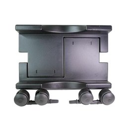 Suporte para Cpu com Rodas Masticmol - Preto - 2