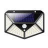 Luminária Energia Solar Parede 100 LED Sensor Presença 3 Funções Lâmpada - 5