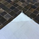 Ver imagem 3 de Tapete de Couro Marrom Café 2,00x3,00 com Bordas