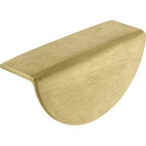 Puxador Altero M1187-32 Meia Lua Dourado Escovado Pvd
