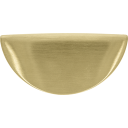 Puxador Altero M1187-32 Meia Lua Dourado Escovado Pvd - 2
