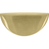 Puxador Altero M1187-32 Meia Lua Dourado Escovado Pvd - 2
