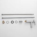 Ver imagem 5 de Torneira Banheiro Lavabo Monocomando Misturador Santorini Demima