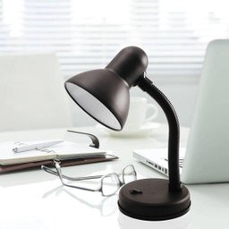 Luminária de Mesa Abajur Articulavel Escritório Copa Flexivel Trabalho Sala Iluminaçao Leitura Luz - 2