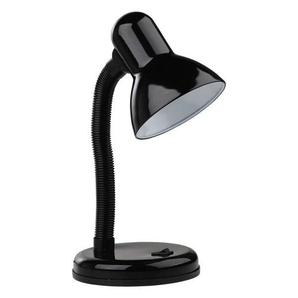 Luminária de Mesa Abajur Articulavel Escritório Copa Flexivel Trabalho Sala Iluminaçao Leitura Luz