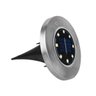 Luminária Solar Spot Jardim 8 LEDs Espeto Grama Kit 12 Uni Iluminaçao Chao Gramado Fazenda - 6