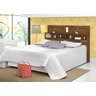 Cabeceira Box Casal Malbec 140 Mdf Resistente Luxo - 1