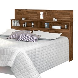 Cabeceira Box Casal Malbec 140 Mdf Resistente Luxo - 2