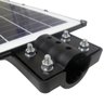 Luminária Solar Poste LED 200W Sensor Proximidade Controle Rua Quintal Jardim Iluminaçao - 3