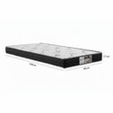 Ver imagem 2 de Colchão Solteiro Anti Alérgico D33 Liso Sleep 88x17cm Gold Branco/Preto
