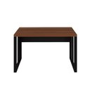 Ver imagem 3 de Mesa Escritório Retangular Start 120cm Preto e Marrom Gebb Work