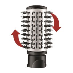 Escova Rotativa Mondial Er-09 Ceramic Ion Vermelha 127v - 4
