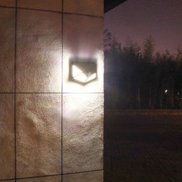 Luminária Energia 3 Unidades Solar Parede 100 LED Sensor Presença 3 Funções Lâmpada - 2