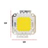 Chip de Led 50w 10 Unidades Branco Quente Reposição Refletor Iluminação - 2