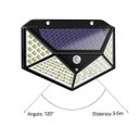 Ver imagem 3 de Luminária Solar Kit com 5 Unidades Sensor de Movimento 3 Funçoes Lâmpada Presença Parede Led