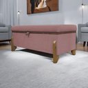 Ver imagem 3 de Puff Recamier Versallies 150 Cm Azaleia Bouclé
