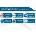 Ver imagem 2 de Colchão PET Cachorro / Gato Extra Grande Emborrachado Impermeável Lavável (70x105x4) -