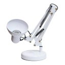 Ver imagem 6 de Luminária Pixar Mesa Articulada Escritório Regulavel Leitura Base Metal Articulavel Branca