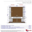 Ver imagem 4 de Conjunto Sala Home York Led TV 55 Pol. Buffet Opala